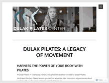 Tablet Screenshot of dulakpilates.com